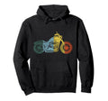Motorcycle Biker Hoodie - Minimalist Print Unisex - T-Shirt, Sweatshirt, Hoodie