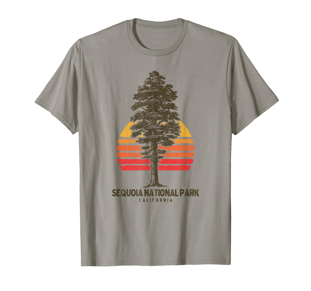 Sequoia National Park Tree T-Shirt - Casual Everyday Wear for Adults - T-Shirt, Sweatshirt, Hoodie