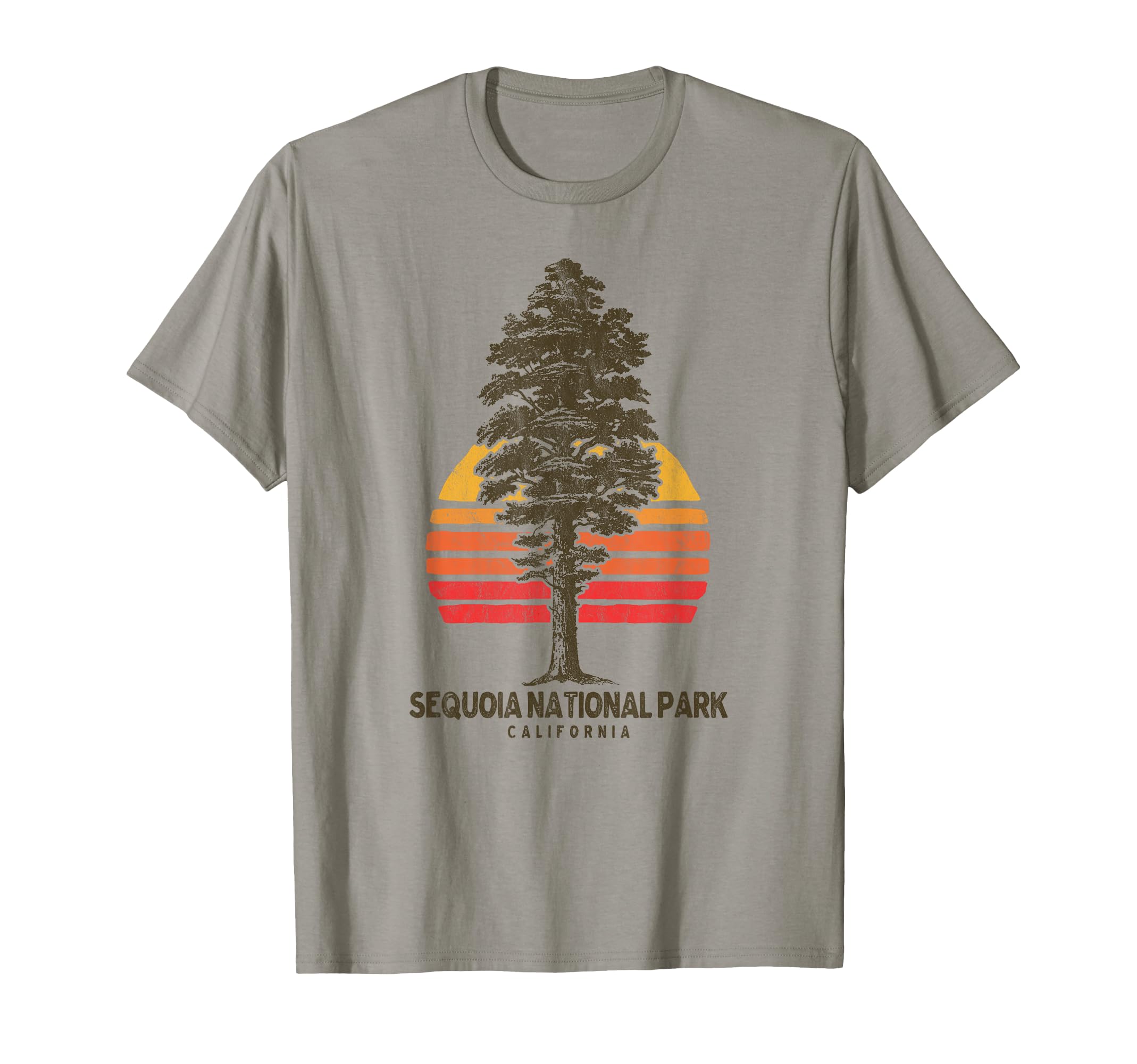 Sequoia National Park Tree T-Shirt - Casual Everyday Wear for Adults - T-Shirt, Sweatshirt, Hoodie