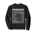 Job Title Worker Nutrition Sweatshirt - Casual Everyday Wear for Adults - T-Shirt, Sweatshirt, Hoodie