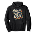 80S Groovy Typography Nostalgic Hoodie - Novelty Apparel Men Women - T-Shirt, Sweatshirt, Hoodie