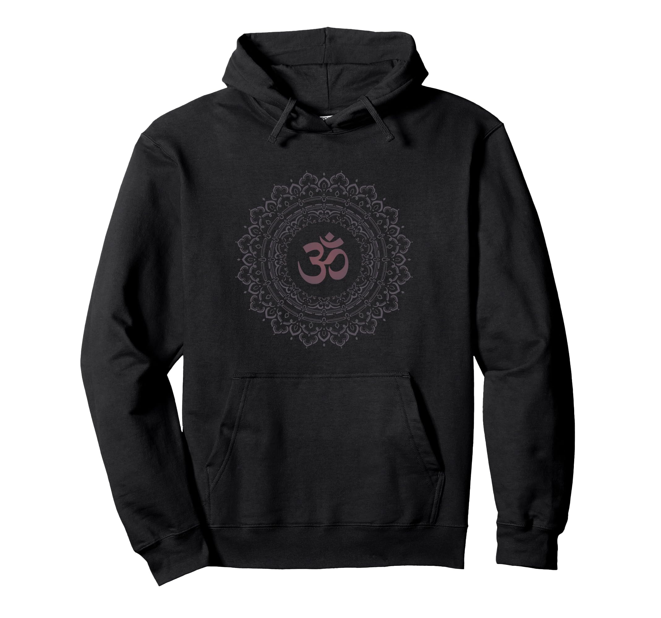 Om Mandala Meditation Hoodie - Novelty Apparel Unisex - T-Shirt, Sweatshirt, Hoodie