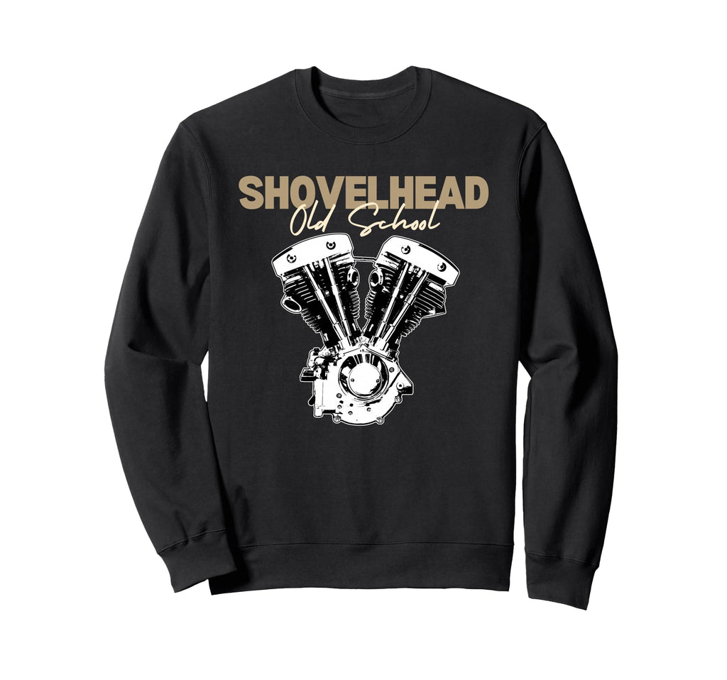 Shovelhead Chopper Bobber Motorcycle Sweatshirt - Graphic Print Unisex - T-Shirt, Sweatshirt, Hoodie