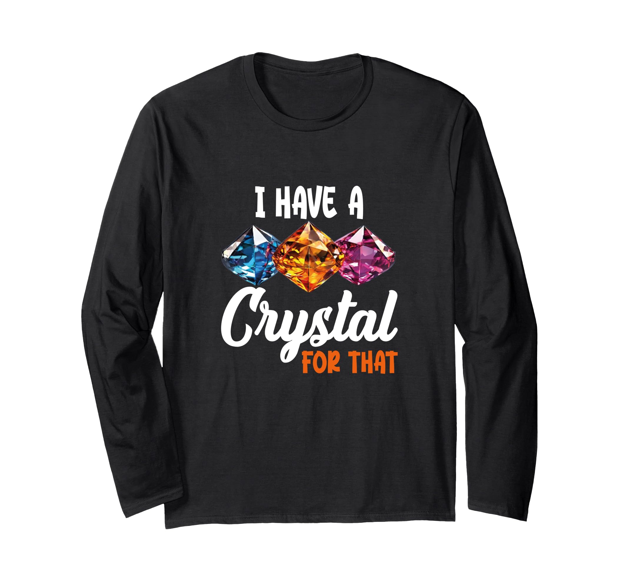 Crystal Gemstone Chakra T-Shirt - Casual Everyday Wear for Adults - T-Shirt, Sweatshirt, Hoodie