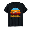 Sunset Harmonica T-Shirt - Fun Novelty Design for Adults - T-Shirt, Sweatshirt, Hoodie