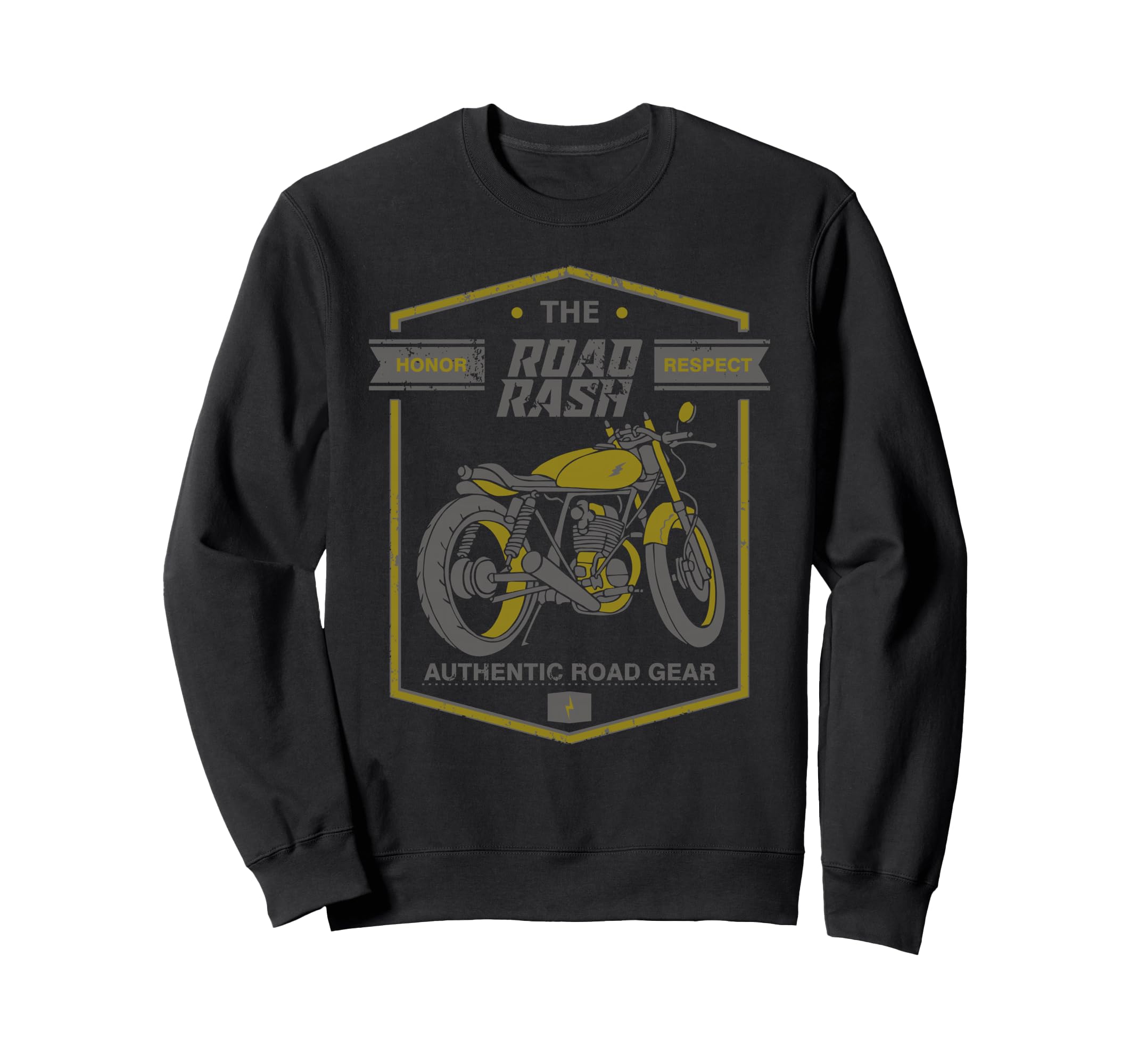 Road Rash Biker Motorcycle Gift Sweatshirt - Streetwear Style for Adults - T-Shirt, Sweatshirt, Hoodie
