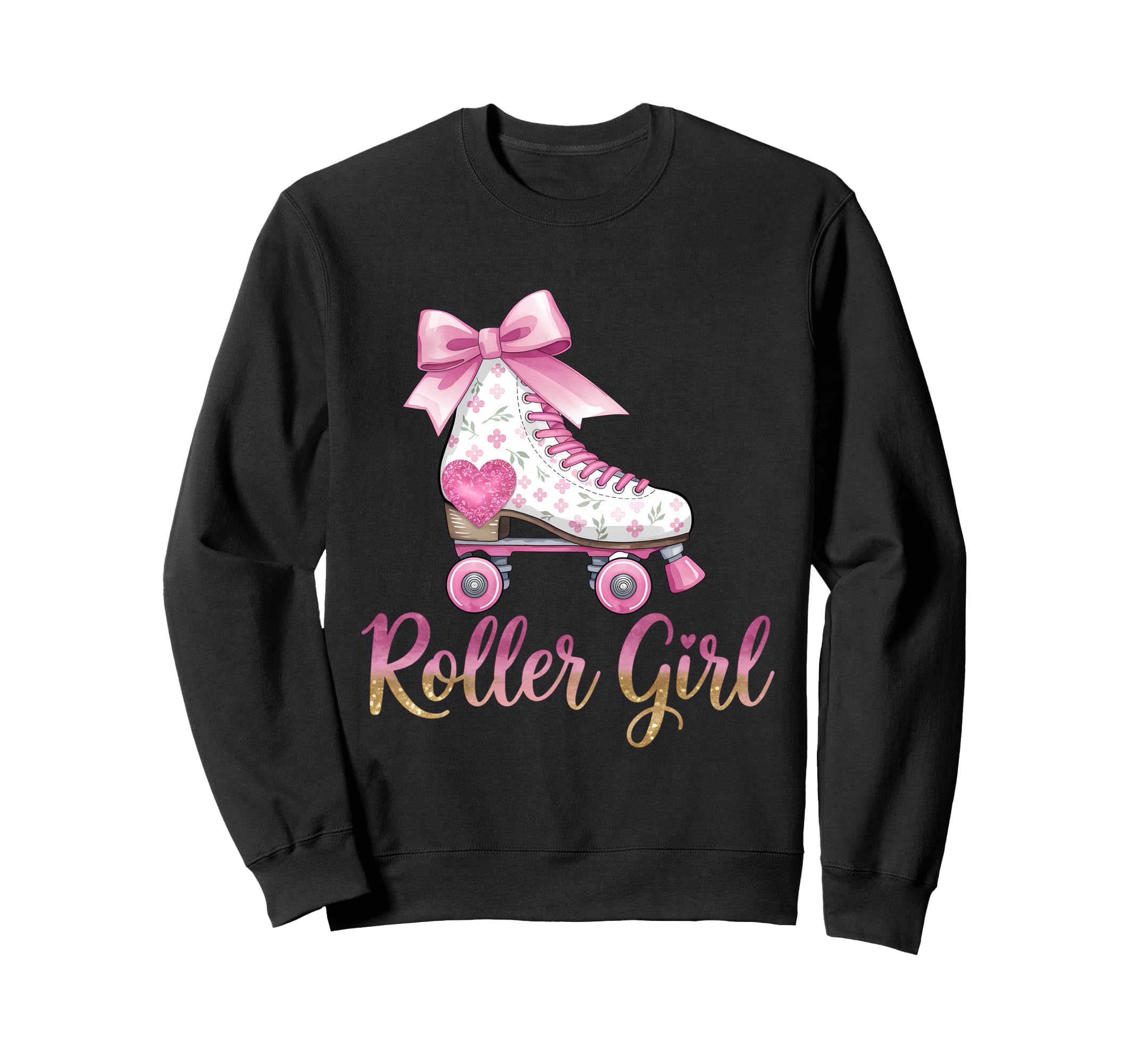 Roller Skater Roller Skating 70S Sweatshirt - Streetwear Style for Adults - T-Shirt, Sweatshirt, Hoodie