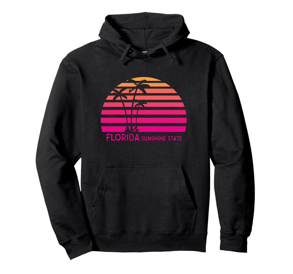 Florida Color Sunset Hoodie - Novelty Apparel for Adults - T-Shirt, Sweatshirt, Hoodie