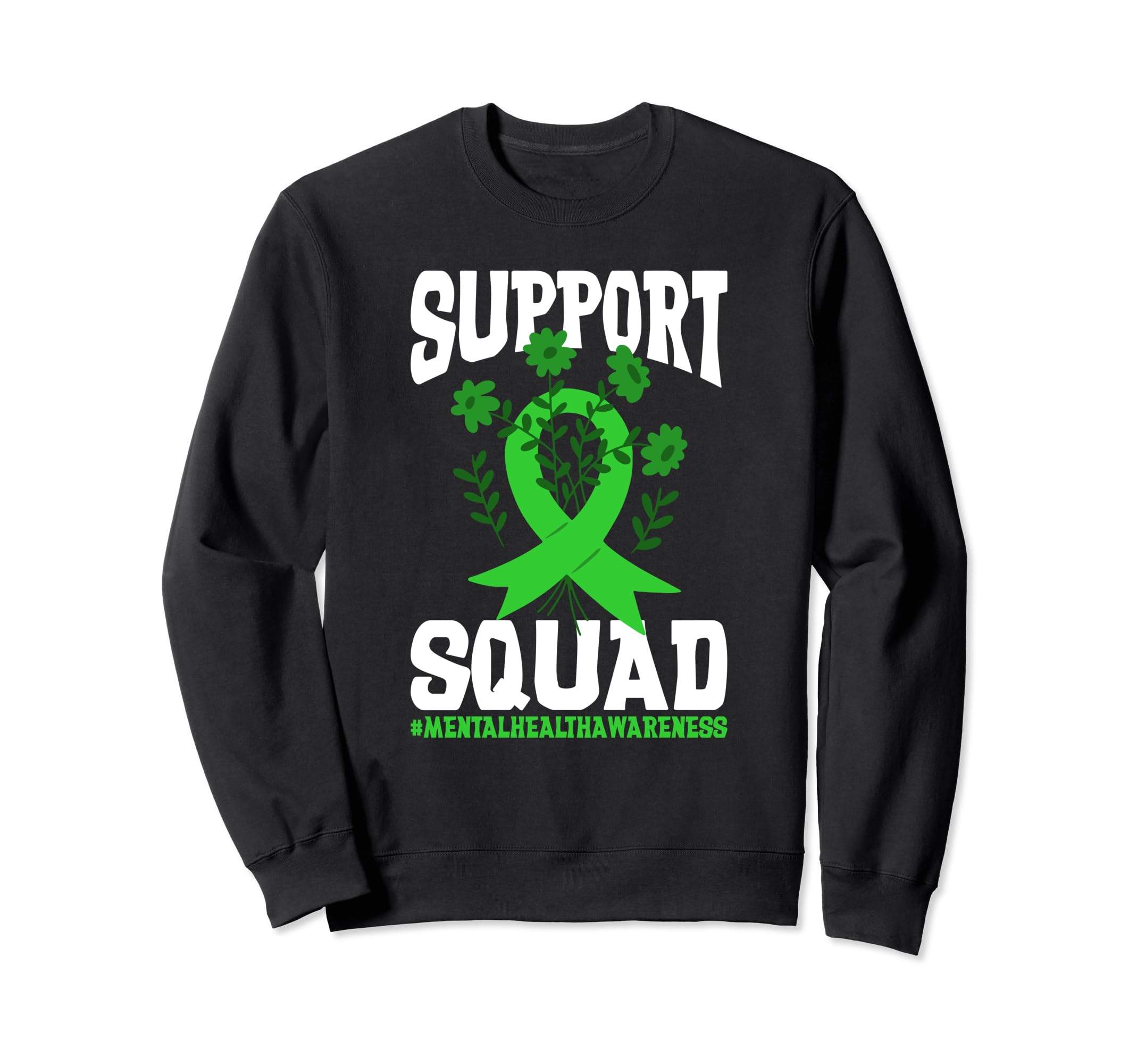 Cancer Squad Family Mental Health Sweatshirt - Trendy Graphic for Adults - T-Shirt, Sweatshirt, Hoodie