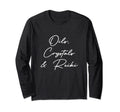 Oils Crystals Reiki Spiritual T-Shirt - Minimalist Print for Adults - T-Shirt, Sweatshirt, Hoodie