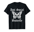 Antisocial Butterfly Introvert T-Shirt - Custom Art Print Men Women - T-Shirt, Sweatshirt, Hoodie