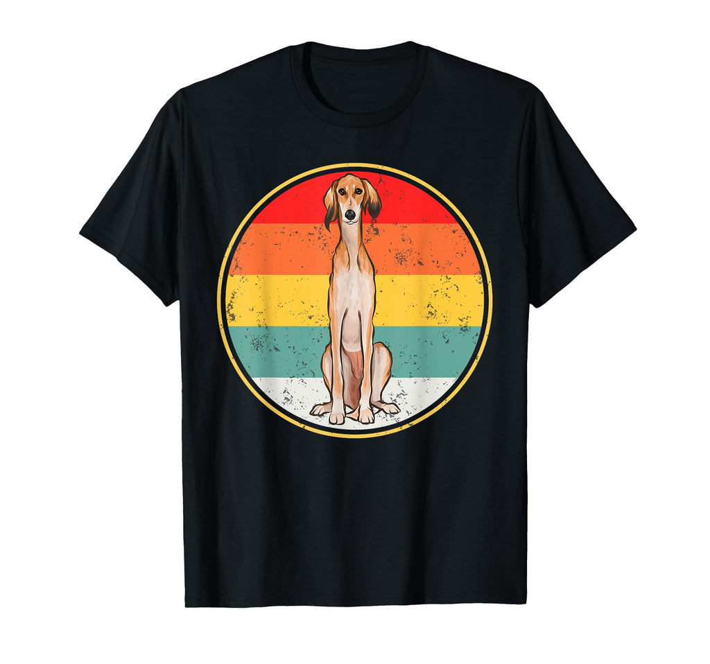 Sunset Saluki Dog T-Shirt - Aesthetic Graphic Men Women - T-Shirt, Sweatshirt, Hoodie