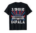 American Flag 1962 62 Impala Old T-Shirt - Minimalist Print for Adults - T-Shirt, Sweatshirt, Hoodie