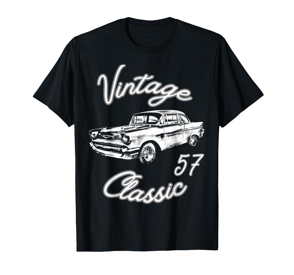 57 Collector Car Car Guy T-Shirt - Aesthetic Graphic Unisex - T-Shirt, Sweatshirt, Hoodie