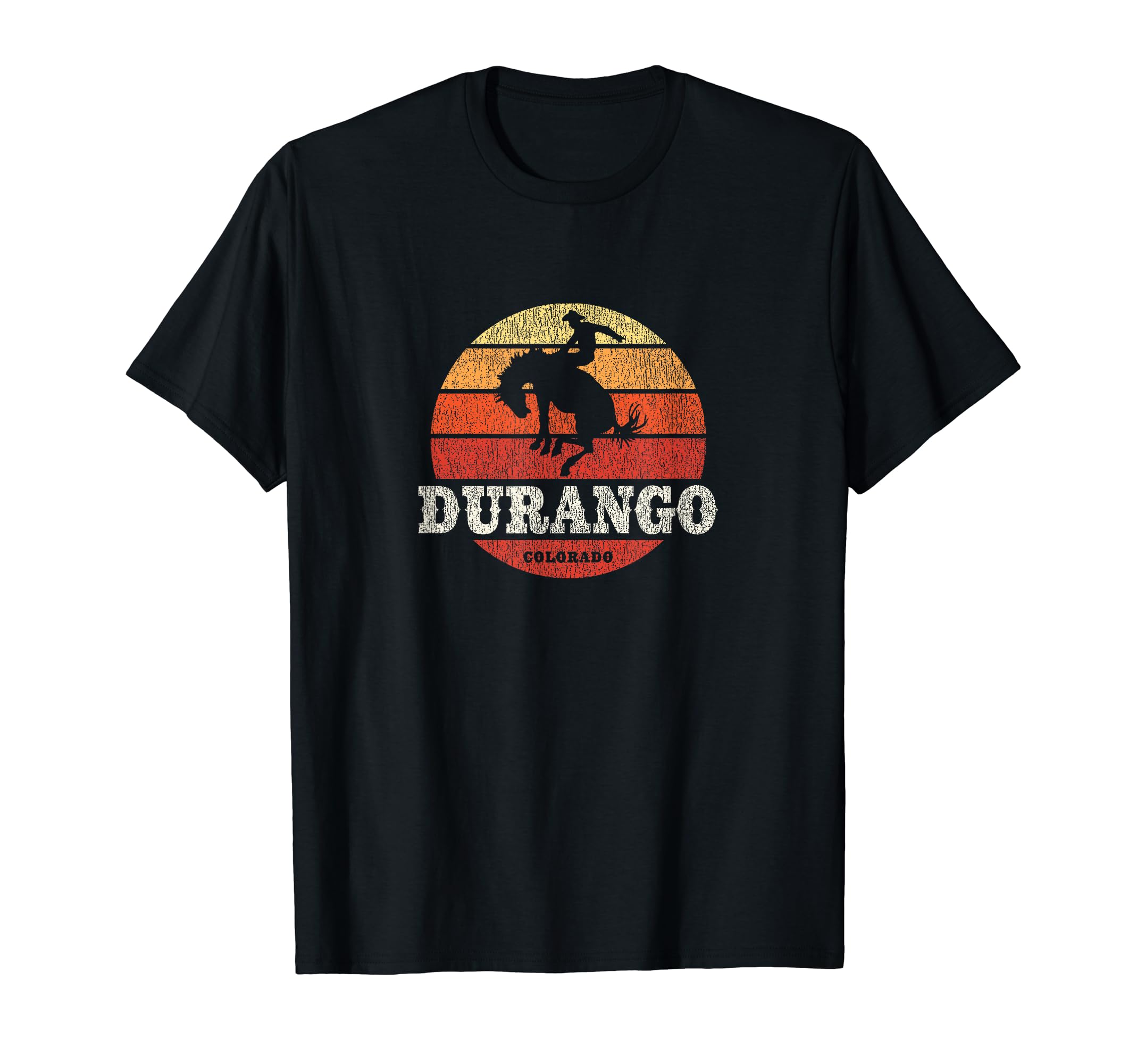 Durango Co Country Western T-Shirt - Custom Art Print Men Women - T-Shirt, Sweatshirt, Hoodie