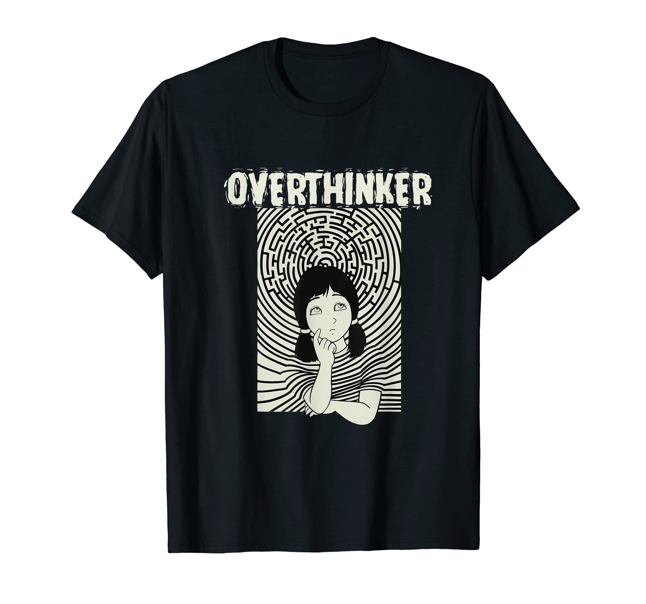 Overthinker Let Me Overthink About T-Shirt - Fun Novelty Design Men Women - T-Shirt, Sweatshirt, Hoodie