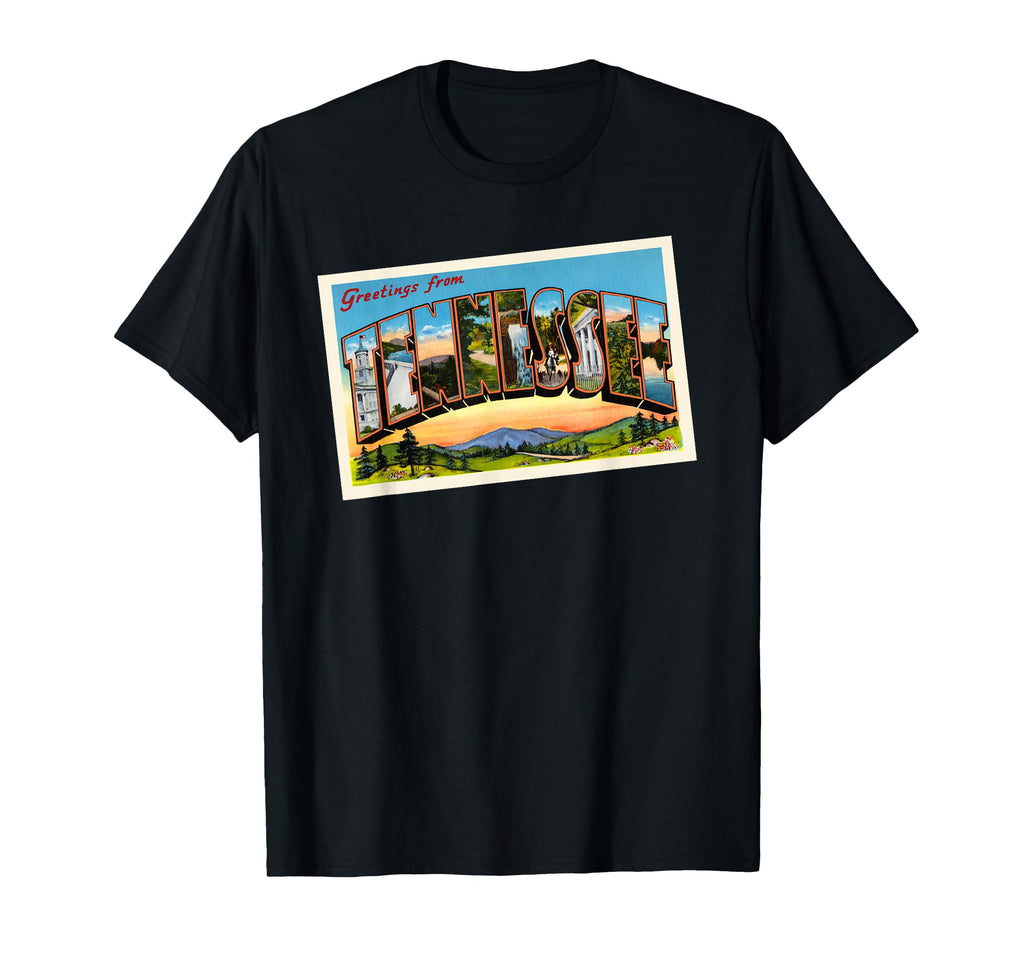 Tennessee Travel Postcard Tpa T-Shirt - Casual Everyday Wear Men Women - T-Shirt, Sweatshirt, Hoodie