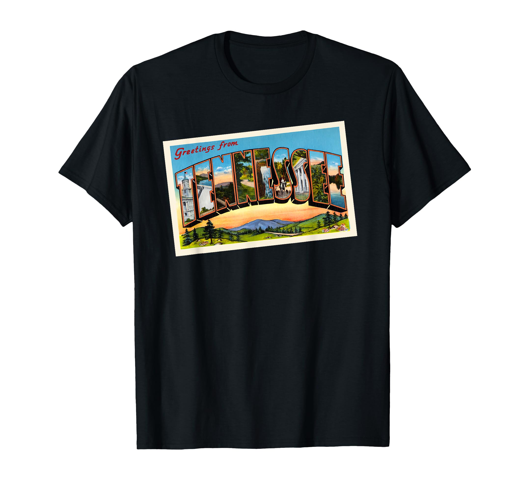 Tennessee Travel Postcard Tpa T-Shirt - Casual Everyday Wear Men Women - T-Shirt, Sweatshirt, Hoodie