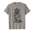 Racoon Trash Panda Cowboy Western T-Shirt - Aesthetic Graphic Unisex - T-Shirt, Sweatshirt, Hoodie