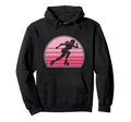 Roller Skating Sunset Skater Hoodie - Graphic Print Men Women - T-Shirt, Sweatshirt, Hoodie