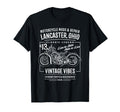 Lancaster Oh Usa Motorcycle T-Shirt - Minimalist Print for Adults - T-Shirt, Sweatshirt, Hoodie