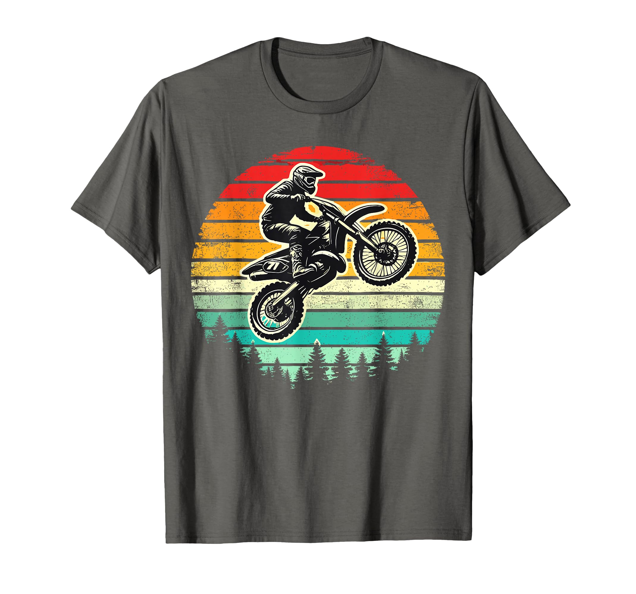 Dirt Bike Rider Motorcycle Motocross T-Shirt - Trendy Graphic Unisex - T-Shirt, Sweatshirt, Hoodie