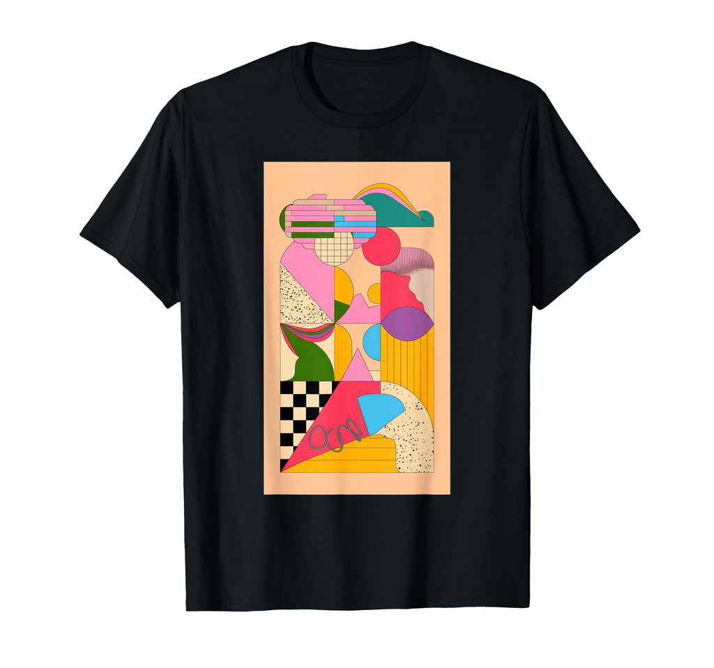 Memphis Pattern 90S 80S 1980S T-Shirt - Fun Novelty Design Men Women - T-Shirt, Sweatshirt, Hoodie