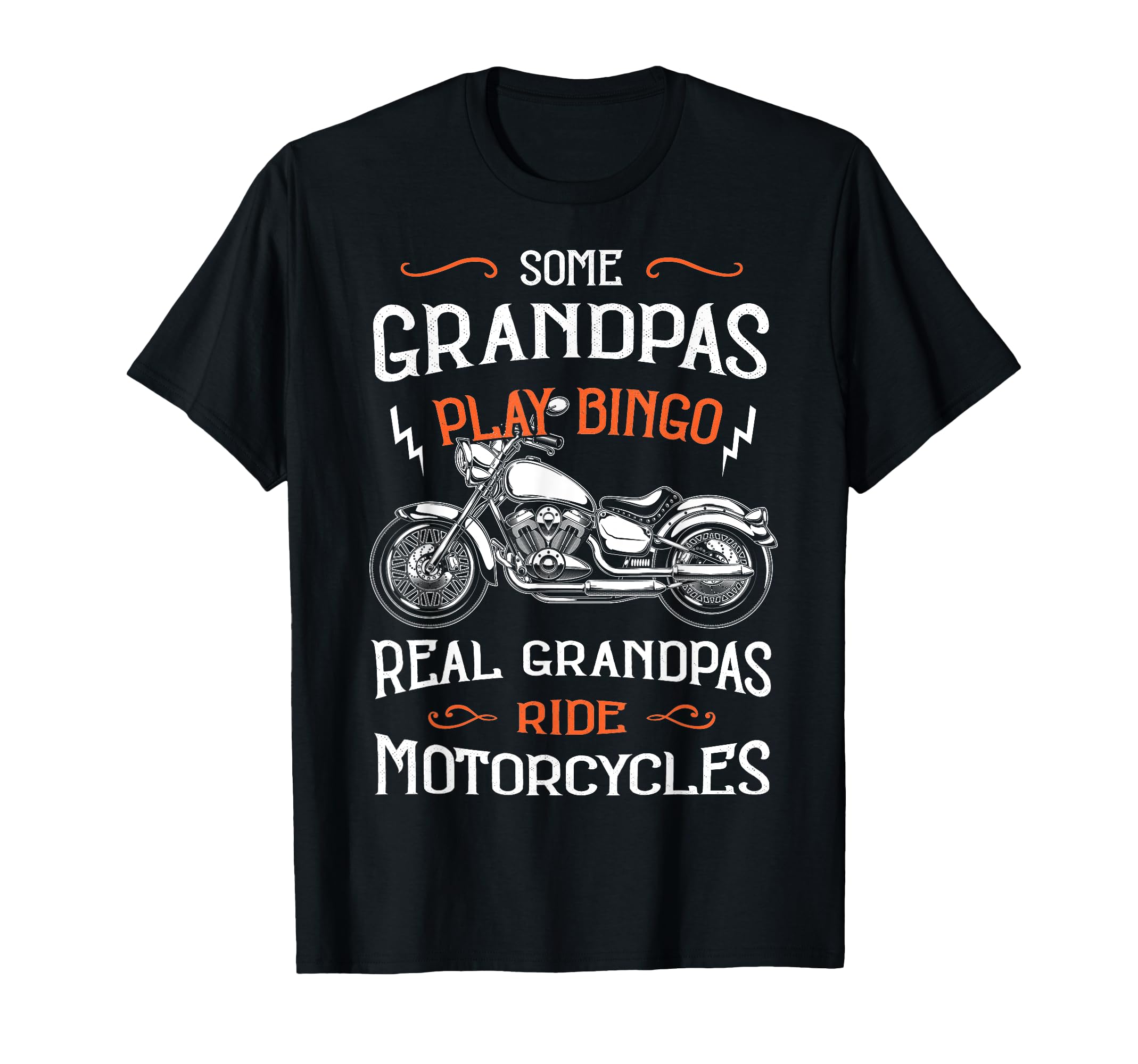 Grandpas Ride Motorcycles Biker T-Shirt - Streetwear Style Men Women - T-Shirt, Sweatshirt, Hoodie