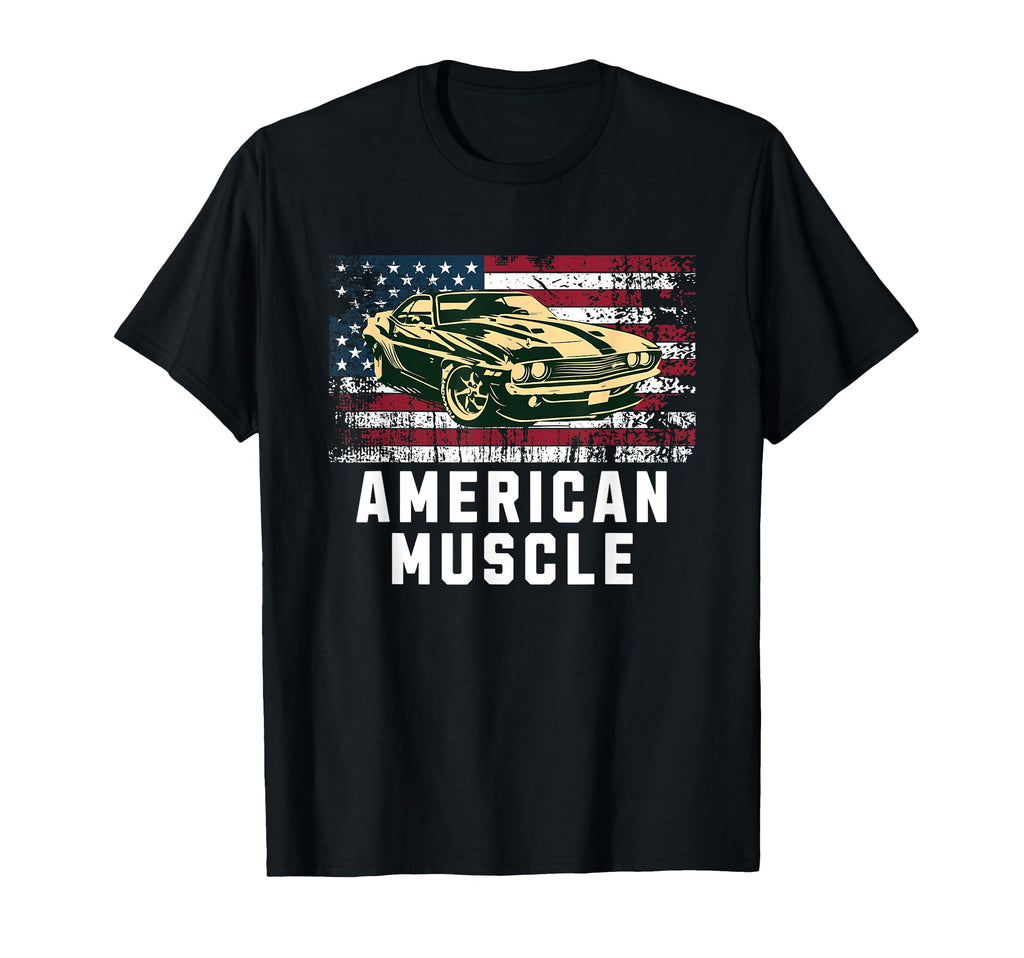 American Muscle Car Car T-Shirt - Novelty Apparel Unisex - T-Shirt, Sweatshirt, Hoodie