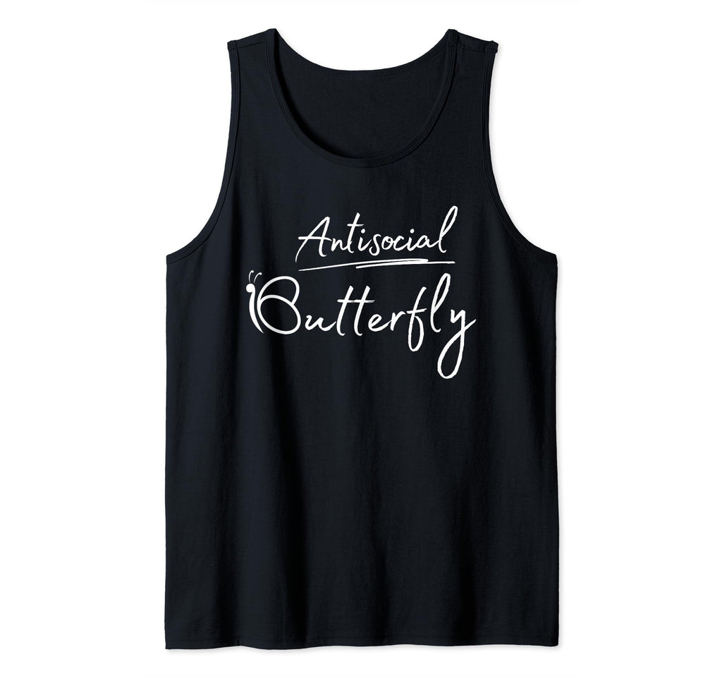 Funny Antisocial Butterfly Aesthetic Sweatshirt - Graphic Print for Adults - T-Shirt, Sweatshirt, Hoodie