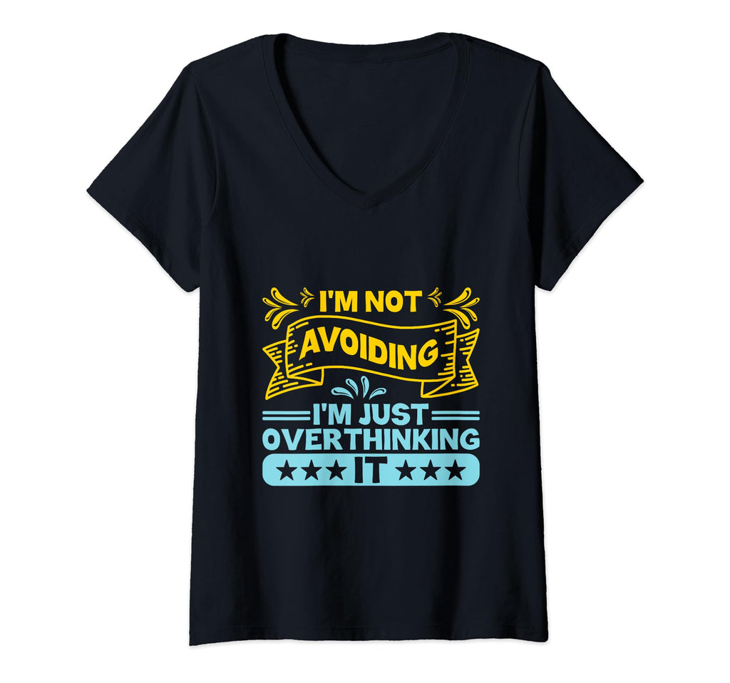 Overthinking Overthinker Funny T-Shirt - Custom Art Print for Adults - T-Shirt, Sweatshirt, Hoodie