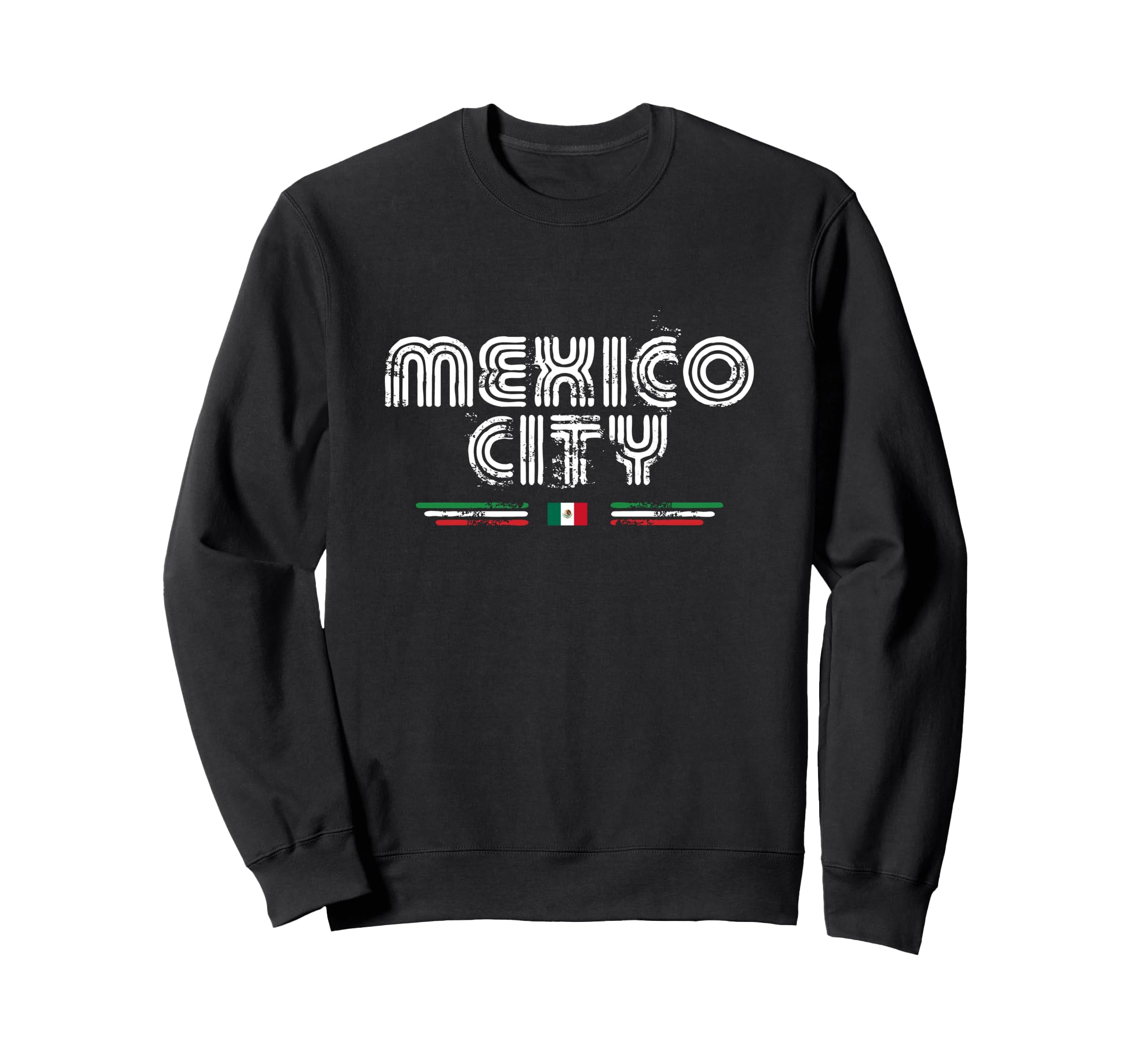 Mexico City 70S 80S Type Sweatshirt - Aesthetic Graphic for Adults - T-Shirt, Sweatshirt, Hoodie