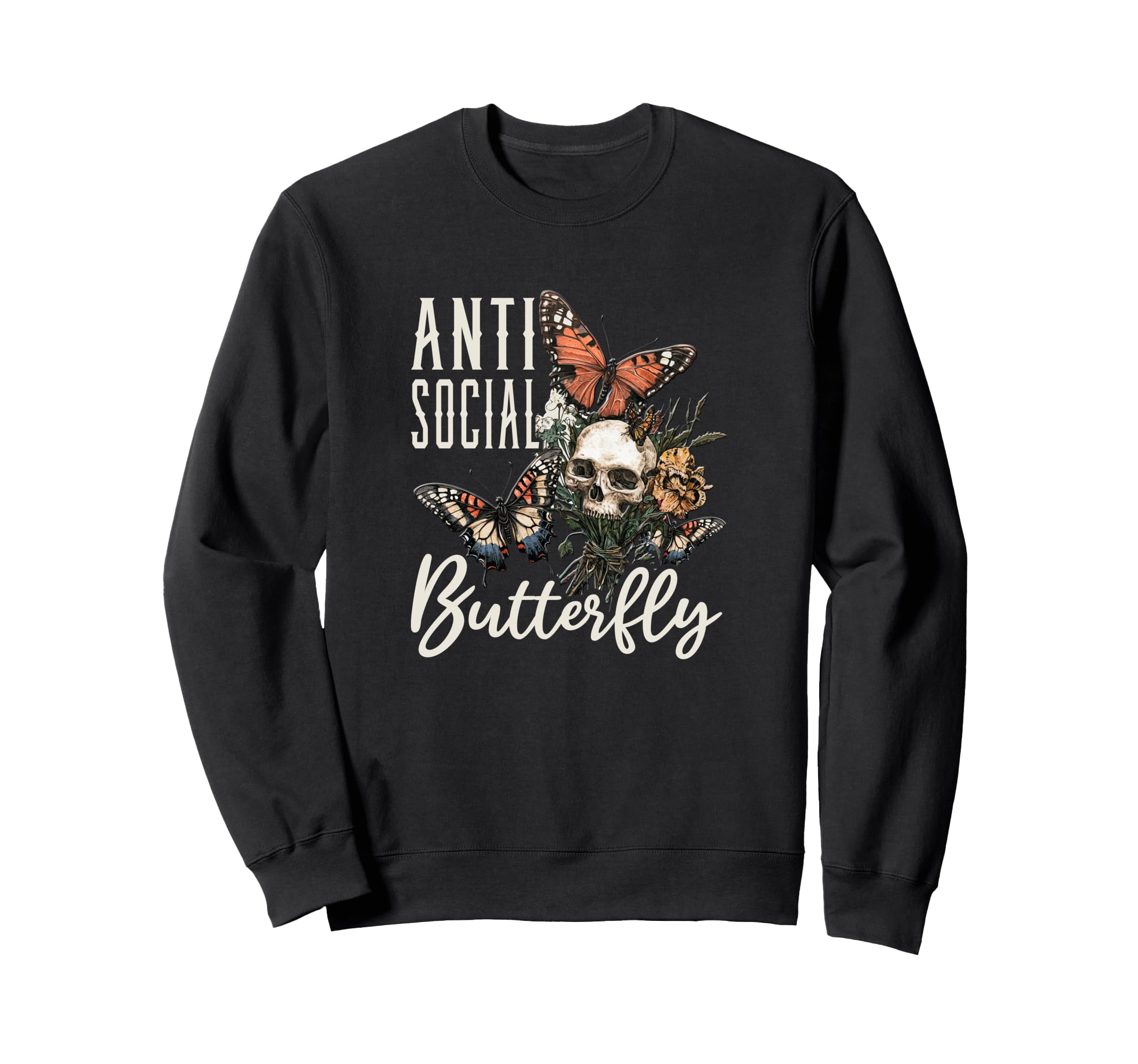 Antisocial Butterfly Gift T-Shirt - Novelty Apparel for Adults - T-Shirt, Sweatshirt, Hoodie