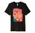 Flamingo Sunglasses Bird 80S T-Shirt - Aesthetic Graphic Unisex - T-Shirt, Sweatshirt, Hoodie