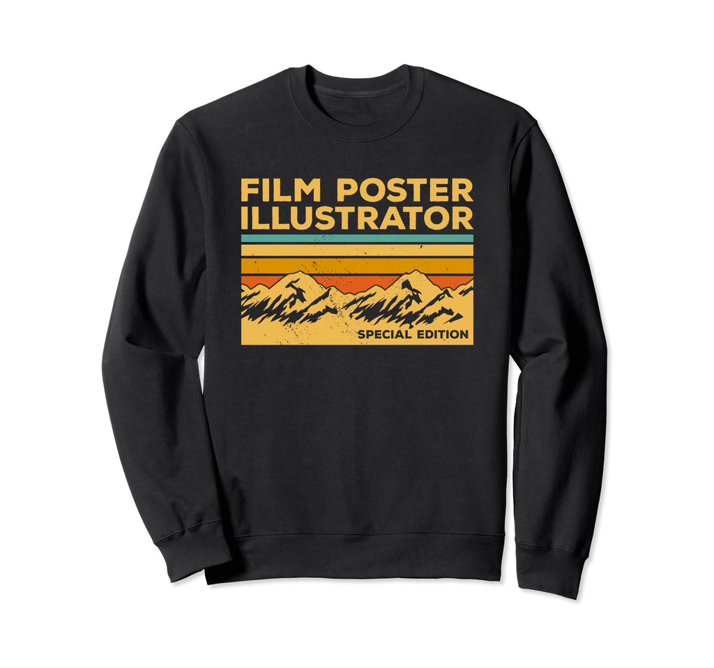Film Illustrator Illustration Sweatshirt - Trendy Graphic Men Women - T-Shirt, Sweatshirt, Hoodie