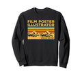 Film Illustrator Illustration Sweatshirt - Trendy Graphic Men Women - T-Shirt, Sweatshirt, Hoodie