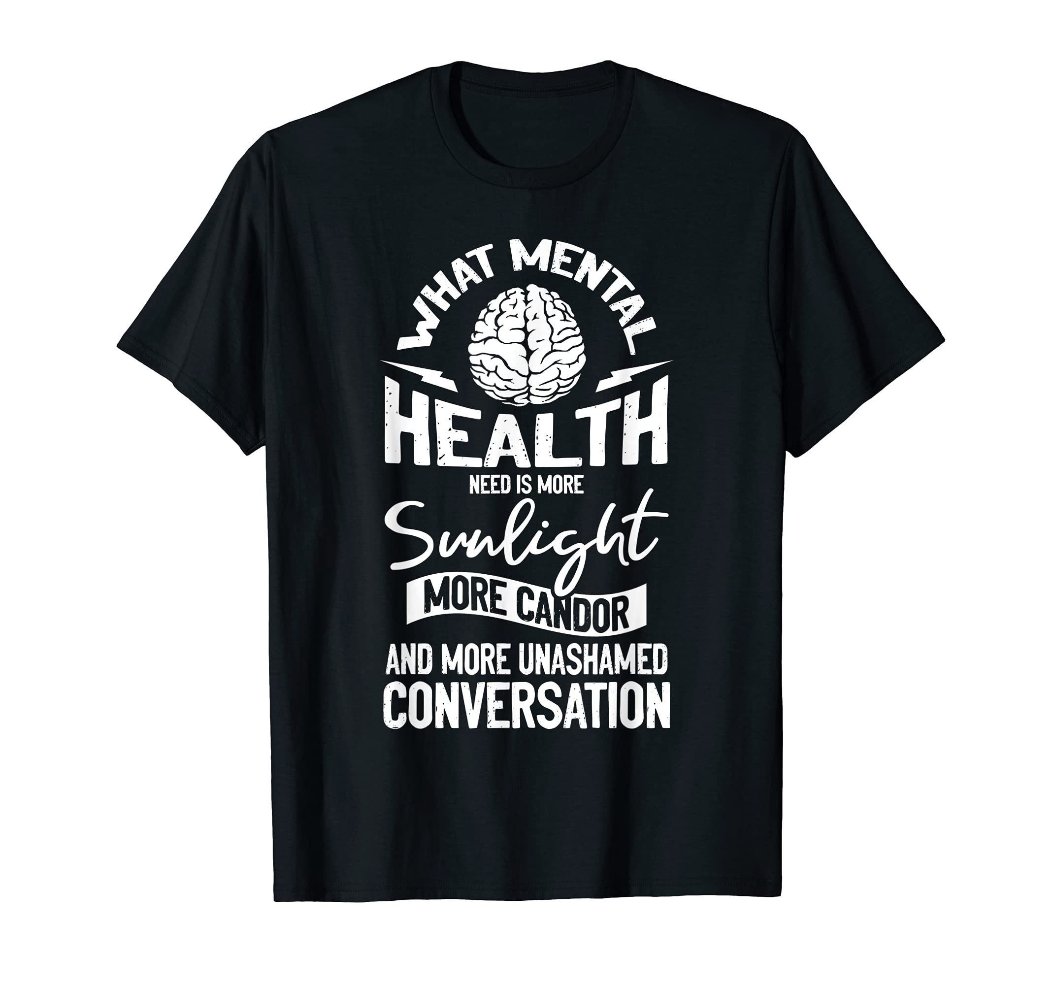Mental Health Awareness Sunlight T-Shirt - Custom Art Print for Adults - T-Shirt, Sweatshirt, Hoodie