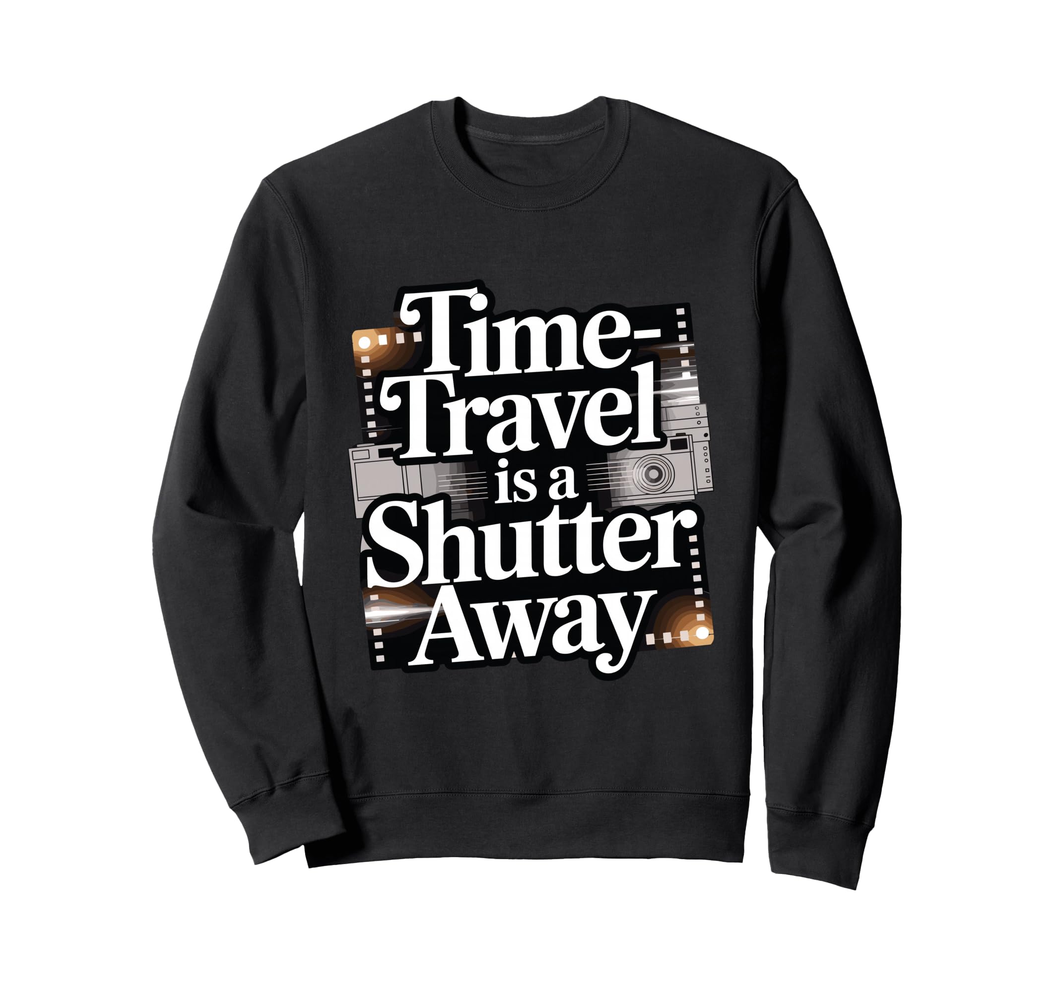 Charm Imperfection Camera Film Sweatshirt - Streetwear Style Unisex - T-Shirt, Sweatshirt, Hoodie