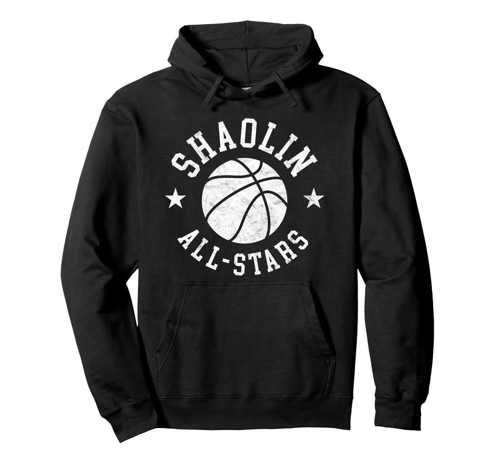 Shaolin All Stars Distressed 80S Hoodie - Unique Graphic for Adults - T-Shirt, Sweatshirt, Hoodie