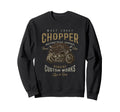 West Coast Chopper Garage Sweatshirt - Fun Novelty Design for Adults - T-Shirt, Sweatshirt, Hoodie