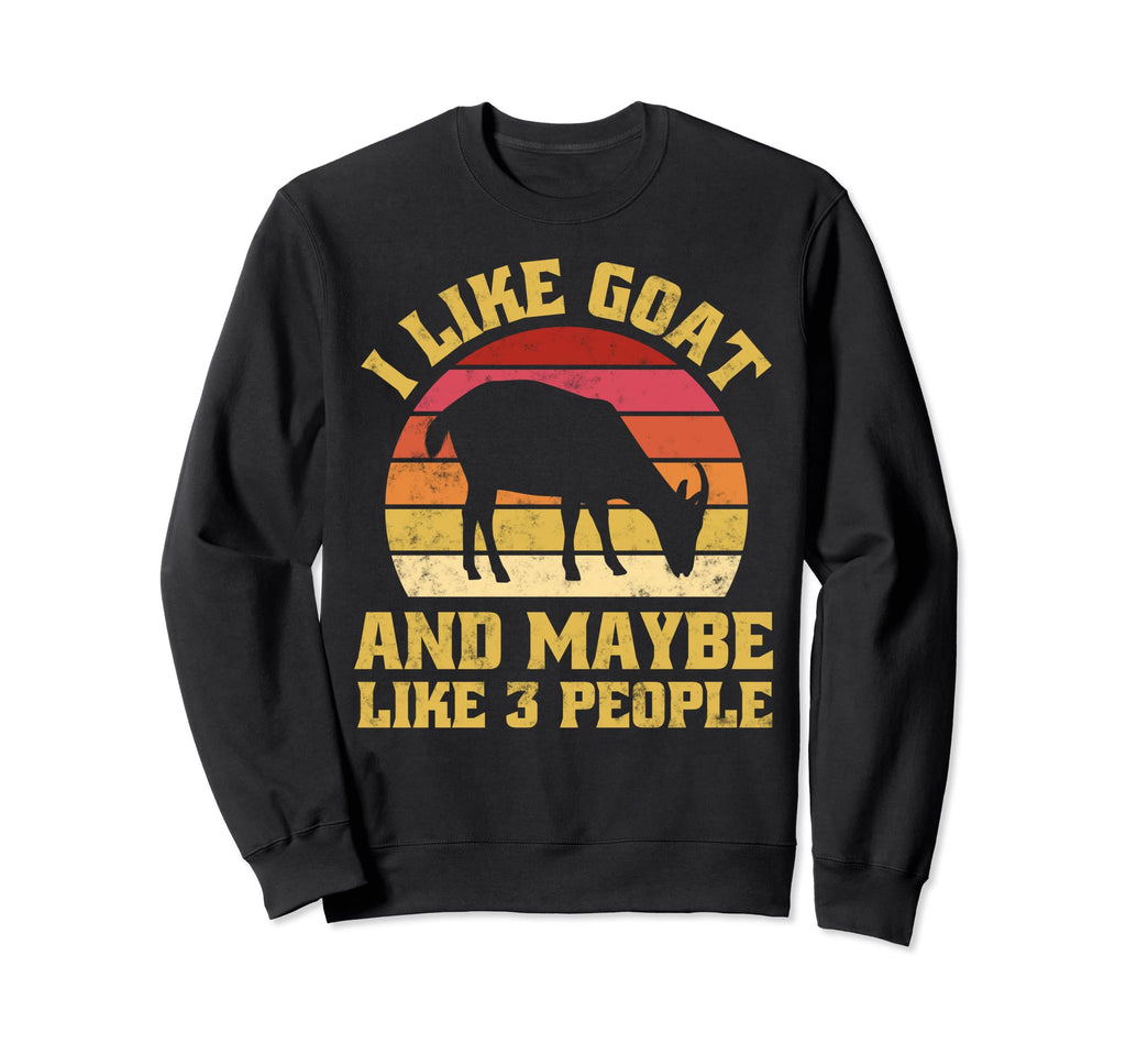 Funny Farm Animal Goats Lover Sweatshirt - Casual Everyday Wear for Adults - T-Shirt, Sweatshirt, Hoodie