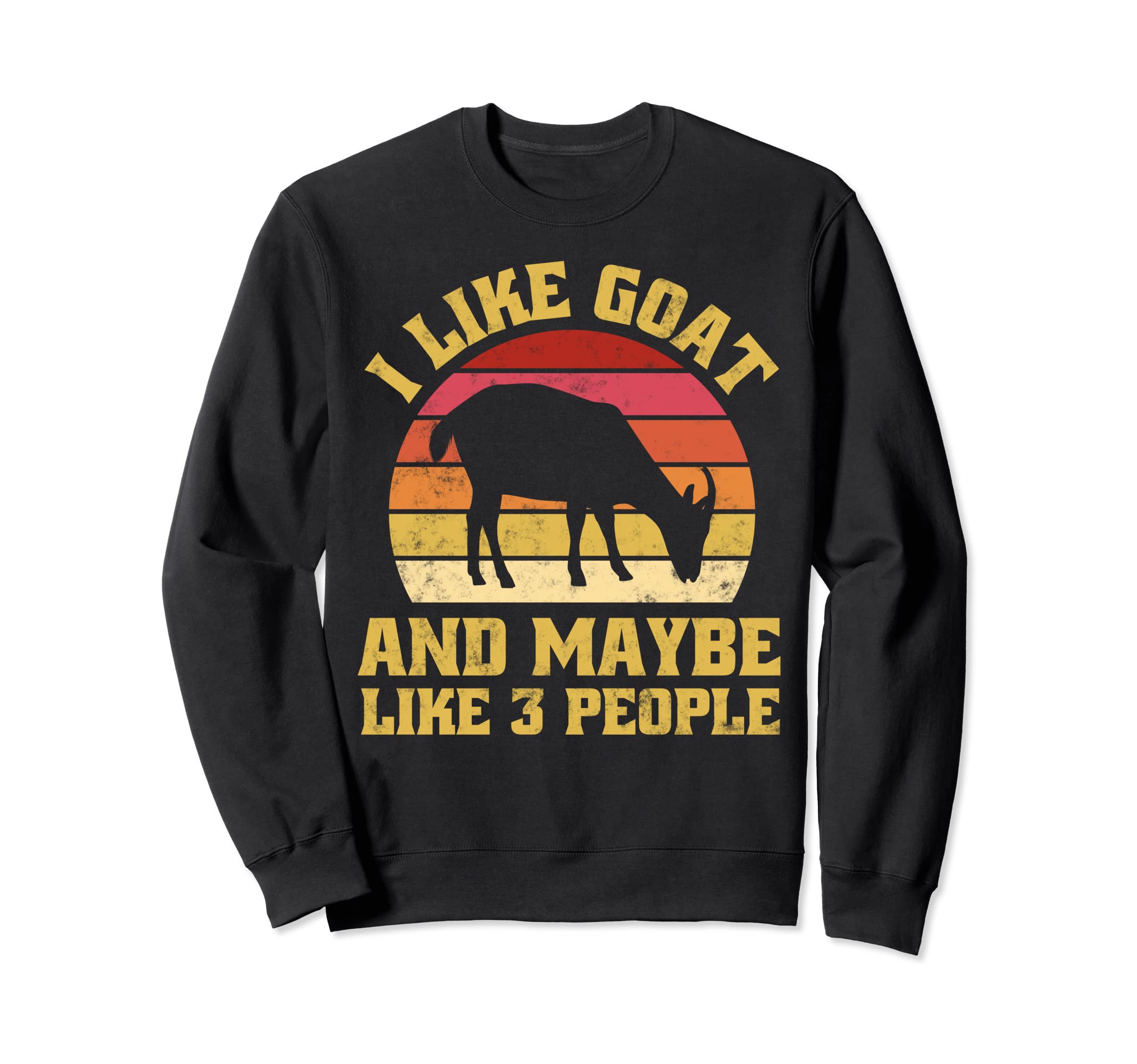 Funny Farm Animal Goats Lover Sweatshirt - Casual Everyday Wear for Adults - T-Shirt, Sweatshirt, Hoodie