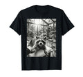 Funny Raccoon Spa Day Meme Self Care T-Shirt - Casual Everyday Wear Unisex - T-Shirt, Sweatshirt, Hoodie
