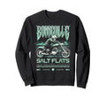Bonneville Salt Flats Motorcycle Sweatshirt - Aesthetic Graphic Men Women - T-Shirt, Sweatshirt, Hoodie