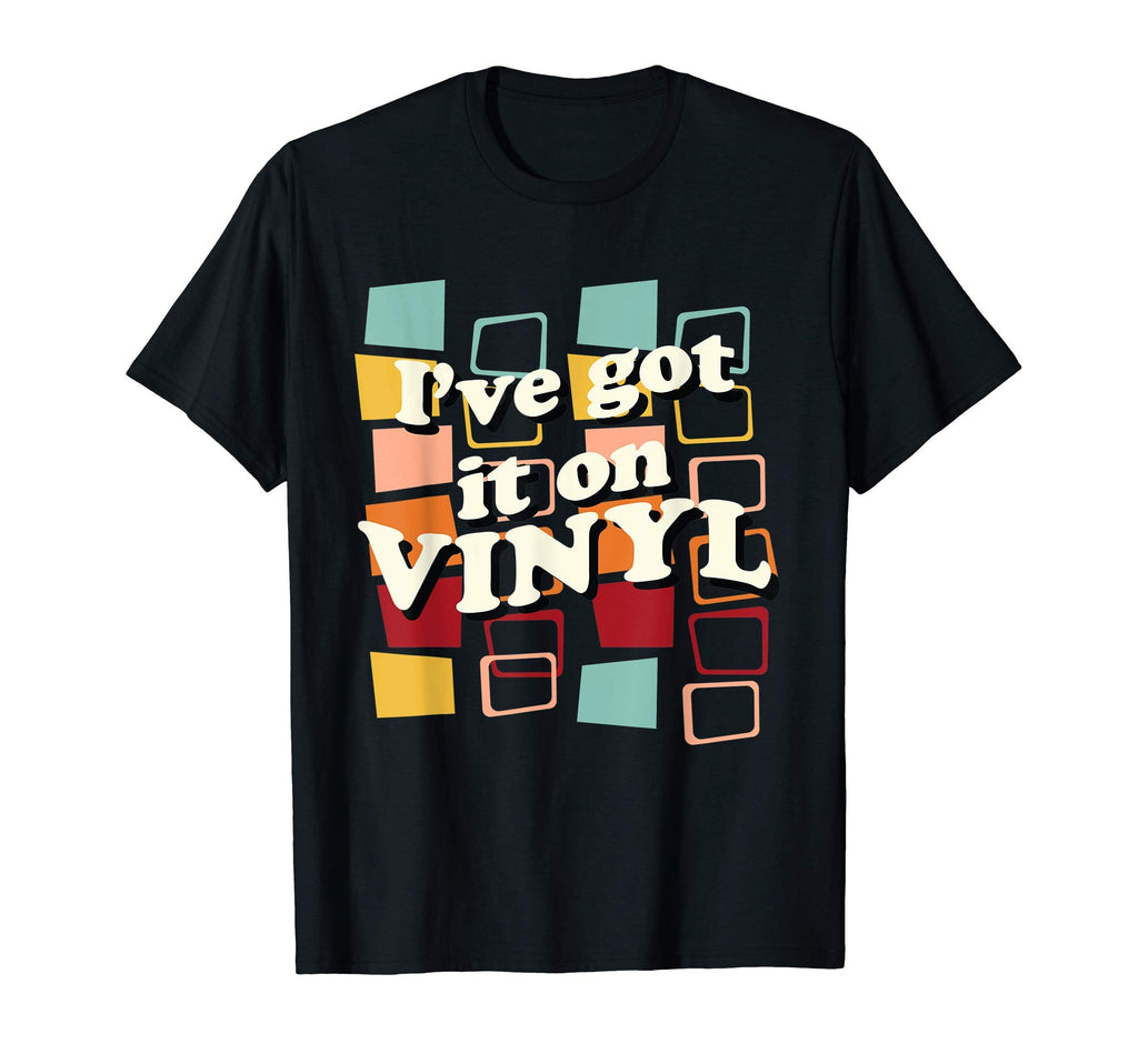 Vinyl Records Player Music Lover 60S T-Shirt - Graphic Print for Adults - T-Shirt, Sweatshirt, Hoodie