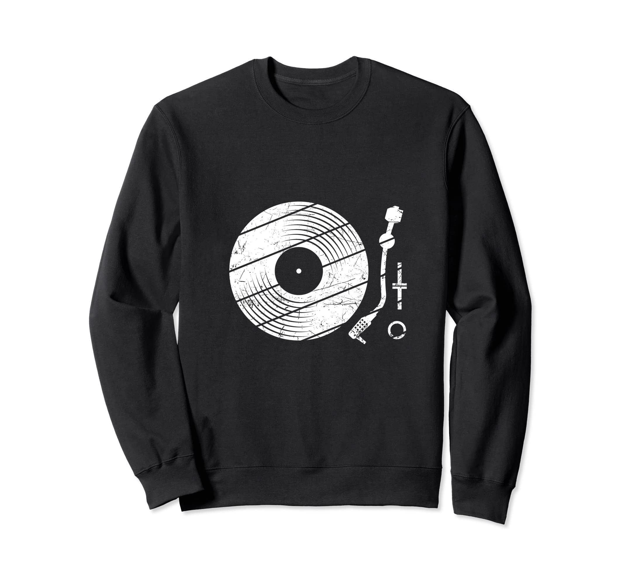 Vinly Record Player Record 80S 90S Sweatshirt - Trendy Graphic Men Women - T-Shirt, Sweatshirt, Hoodie