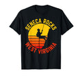 Seneca Rocks West Virginia Rock T-Shirt - Fun Novelty Design Men Women - T-Shirt, Sweatshirt, Hoodie