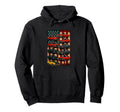 Muscle Car American Flag Patriotic Hoodie - Custom Art Print Unisex - T-Shirt, Sweatshirt, Hoodie