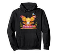 Meditation Butterfly Yoga Pose Relaxing Hoodie - Graphic Print for Adults - T-Shirt, Sweatshirt, Hoodie