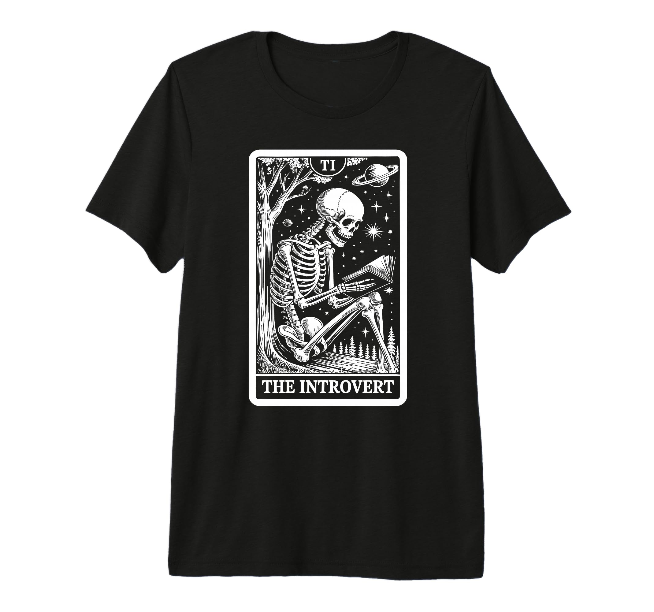 Introvert Tarot Indoorsy T-Shirt - Casual Everyday Wear for Adults - T-Shirt, Sweatshirt, Hoodie